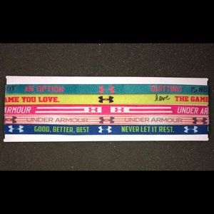 Under Armor Set of 5 Headbands